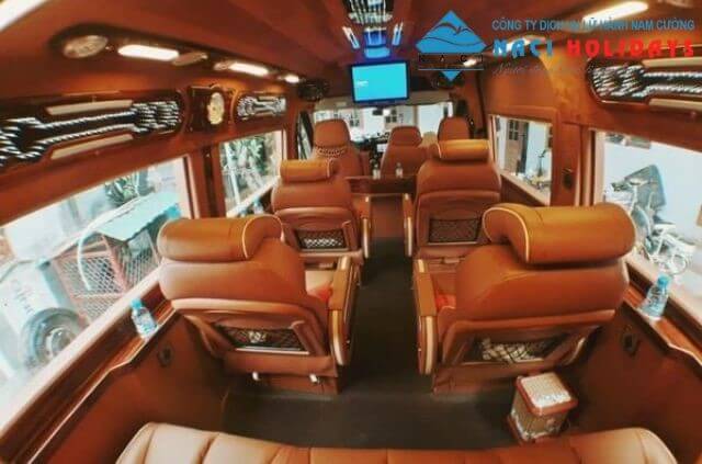 Nội thất xe New Enjoy Limousine